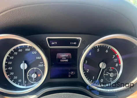 2015 Mercedes-Benz Gl 450 4Matic из США, поврежденный, VIN 4JGDF6EE2FA531853